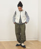 BEAMS BOY O.BAKER JOGGER OLIVE