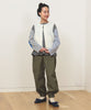 BEAMS BOY O.BAKER JOGGER OLIVE