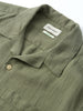 OLIVER SPENCER HAVANA SHORT SLEEVED SHIRT GREEN