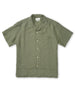 OLIVER SPENCER HAVANA SHORT SLEEVED SHIRT GREEN