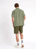 OLIVER SPENCER HAVANA SHORT SLEEVED SHIRT GREEN