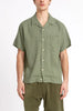 OLIVER SPENCER HAVANA SHORT SLEEVED SHIRT GREEN