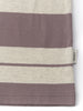 OLIVER SPENCER STRIPE CONDUIT T-SHIRT MAUVE