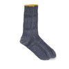 ANONYMOUS ISM BOUCLE NEP TRIM CREW SOCK