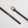 ANDERSONS WOMENS NARROW BELT WITH DOUBLE BUCKLE