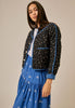 SIDELINE PETRA JACKET BLACK PRINT