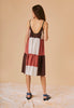 SIDELINE DUNE PATCHWORK DRESS