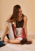 SIDELINE DUNE PATCHWORK DRESS