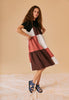 SIDELINE DUNE PATCHWORK DRESS