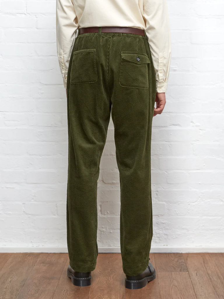 OLIVER SPENCER DRAWSTRING TROUSERS HUDSON CORD