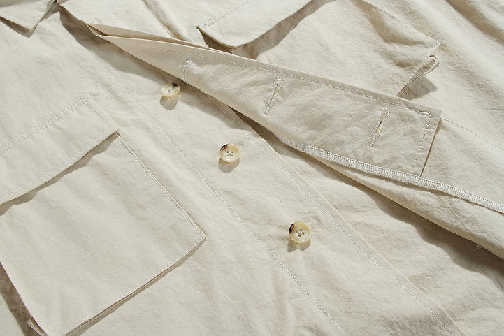 STANDARD TYPES LINEN FIELD JACKET