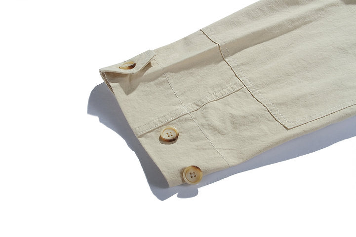 STANDARD TYPES LINEN FIELD JACKET