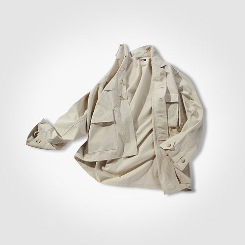 STANDARD TYPES LINEN FIELD JACKET