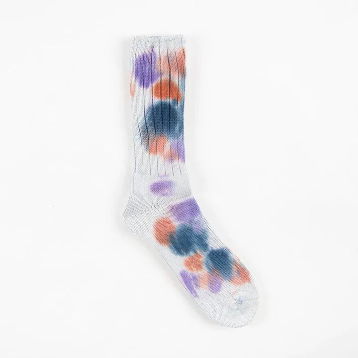 ANONYMOUS ISM SCATTER DYE CREW SOCK