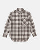 RILEY STUDIO RECYCLED FLANNEL CHECK PANNEL SHIRT