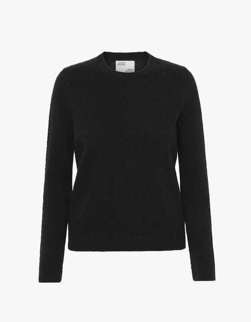 colorful standard women's wool crew neck sweater