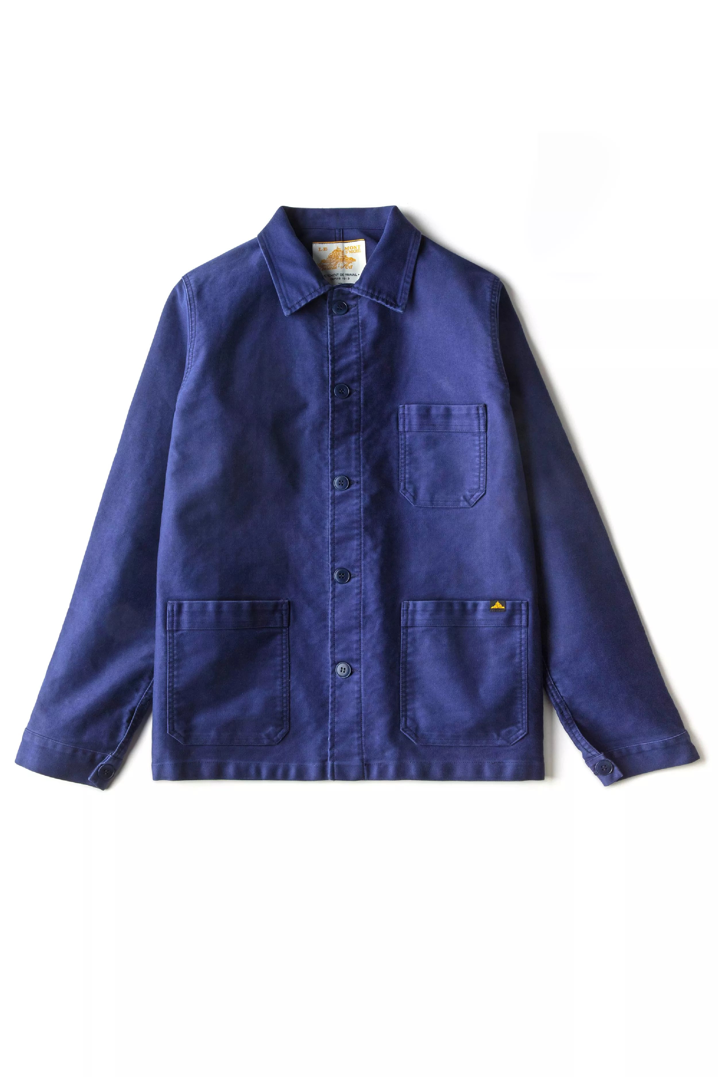 ★le mont★ WGenuine Lmsm Work JacketBlue LE MONT ST MICHEL WORK JACKET | Good Story